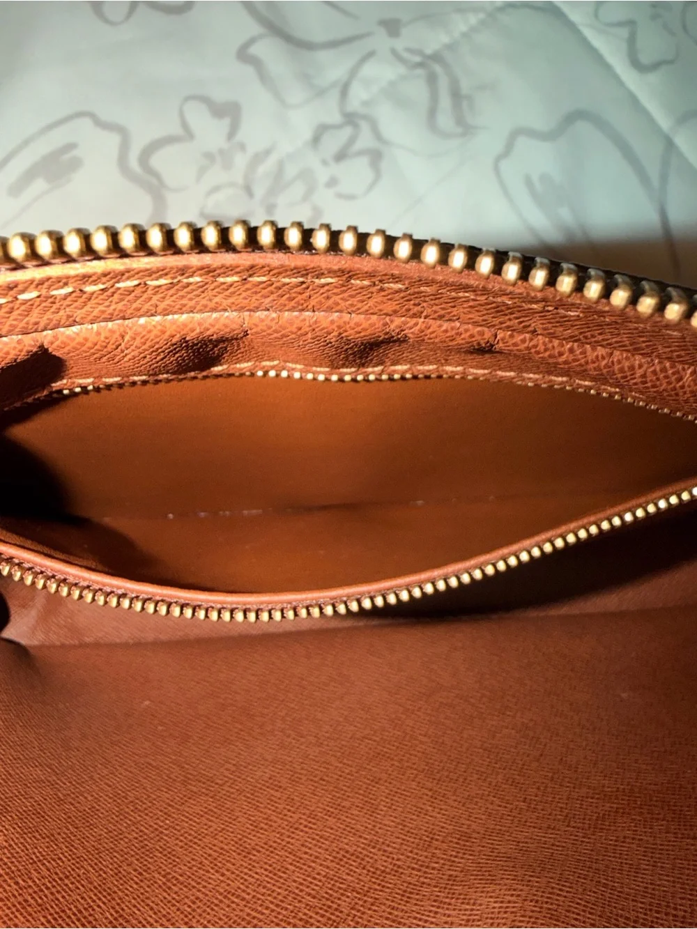 Louis Vuitton Monogram Marlee Dragonee Pouch in Brown and Tan